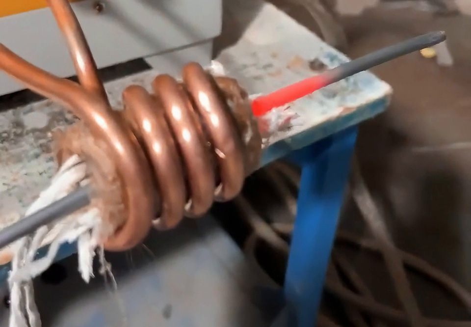 钢丝铁丝在线退火，高频加热退火设备超给力